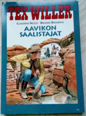 Tex Willer suuralbumi Aavikon saalistajat , lukematon