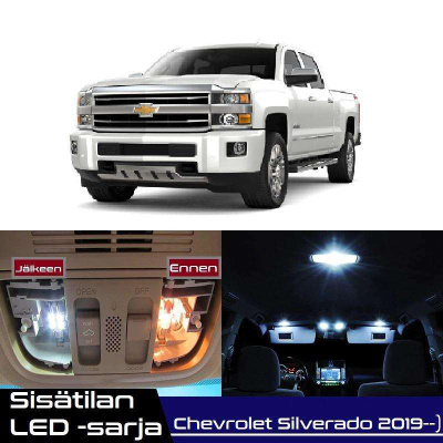 Chevrolet Silverado (MK4) Sisätilan LED-sarja 12