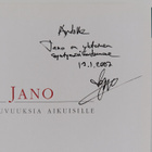 Seppo Palminen : Jano : ulottuvuuksia aikuisille (signeer... - pikkukuva 2