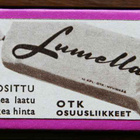 *** Vanha Lumella-mainos magneettina * 60-luku *** - pikkukuva 1
