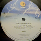 TAXXI :: STATES OF EMERGENCY :: VINYYLI LP 1982 - pikkukuva 4