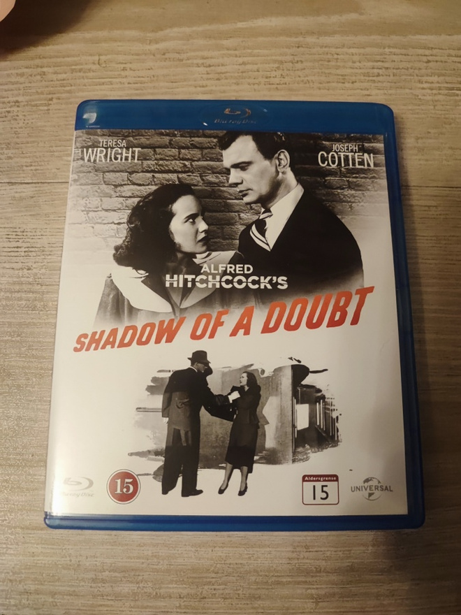 Shadow of a Doubt BLU-RAY Alfred Hitchcock
