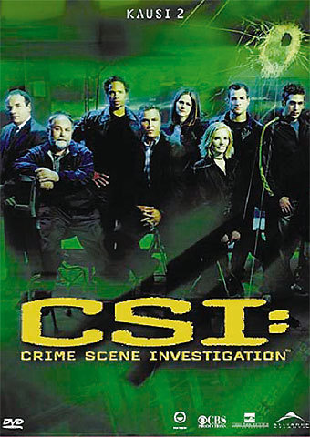 CSI (Las Vegas) - 2. Tuotantokausi (6 disc) DVD Boxi