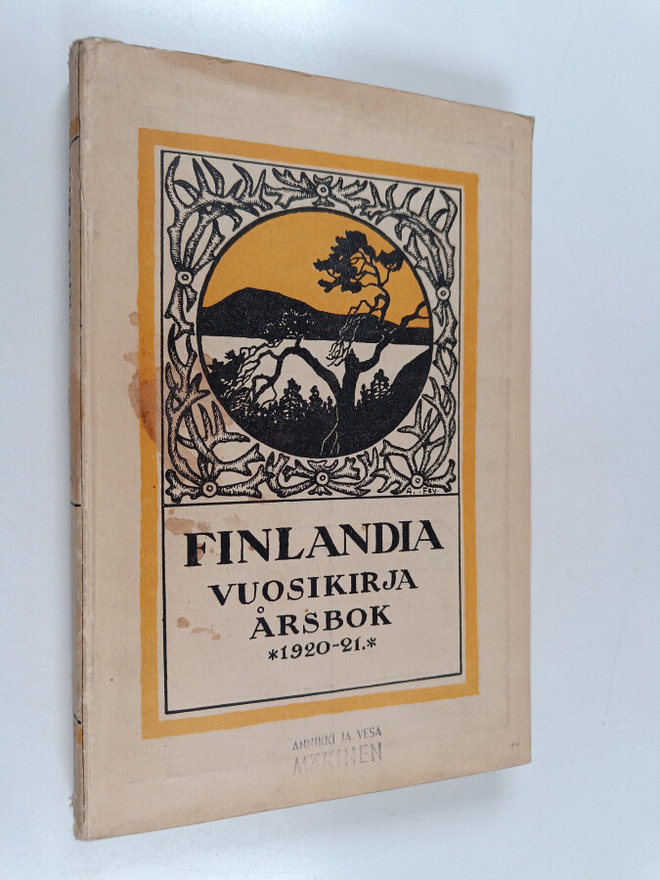 Finlandia vuosikirja 1920-21 = Årsbok