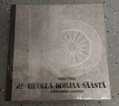 Huolla korjaa säästä Jokamiehen autokirja