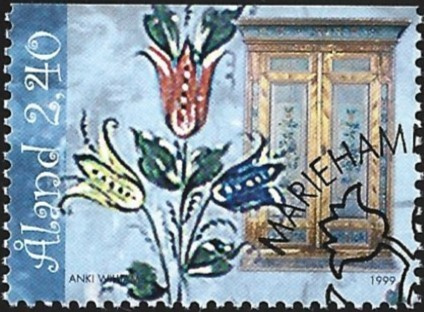 Åland 1999 ÅV 7  Kansantaidetta EP leima LaPe 151