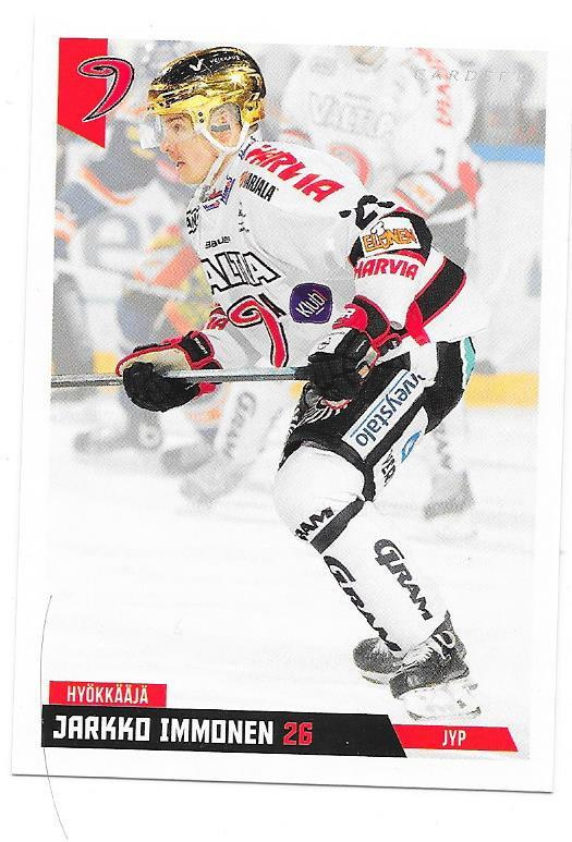 2019-20 CardSet #58 Jarkko Immonen JYP