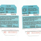 HKL kertalippu 2 kpl vuodelta 1999 - pikkukuva 1