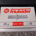 Proppu 12mm / 60mm nailontulppa 500kpl - pikkukuva 1