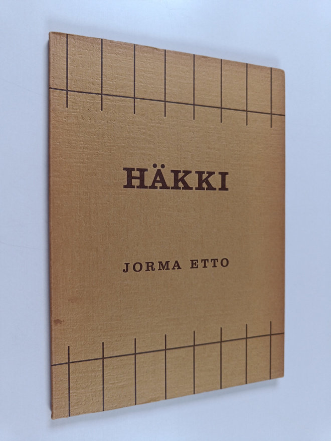 Jorma Etto : Häkki (signeerattu, numeroitu)