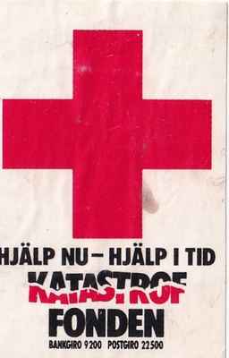 Katastrof Fonden, Punainen Risti  , 4/12