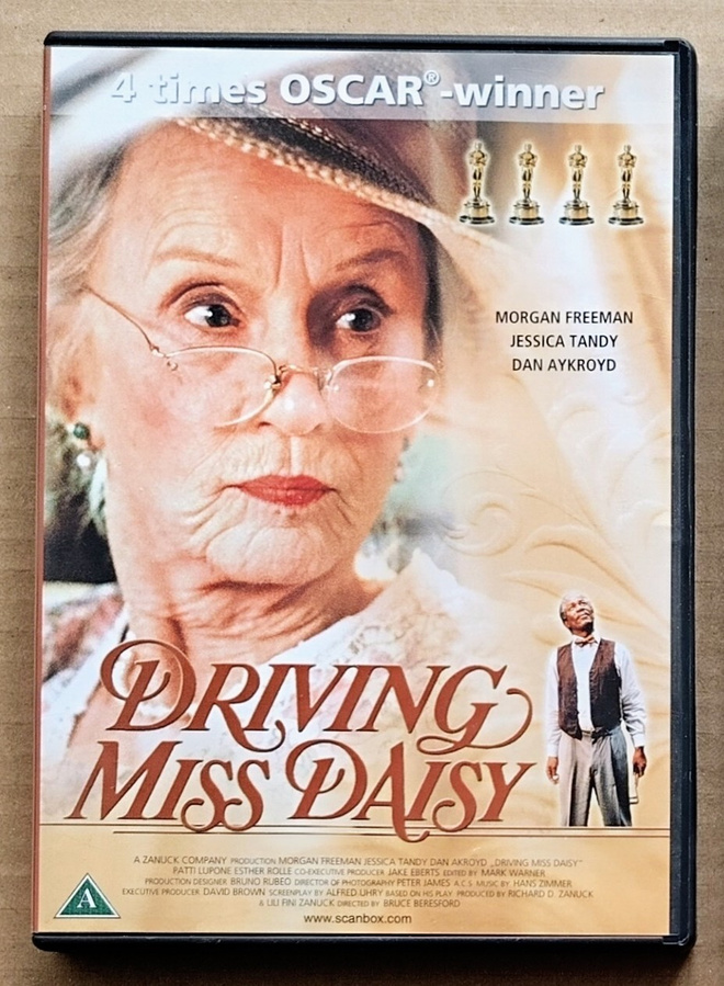 DRIVING MISS DAISY – Suomalainen DVD 1989/200? - Hans Zimmer