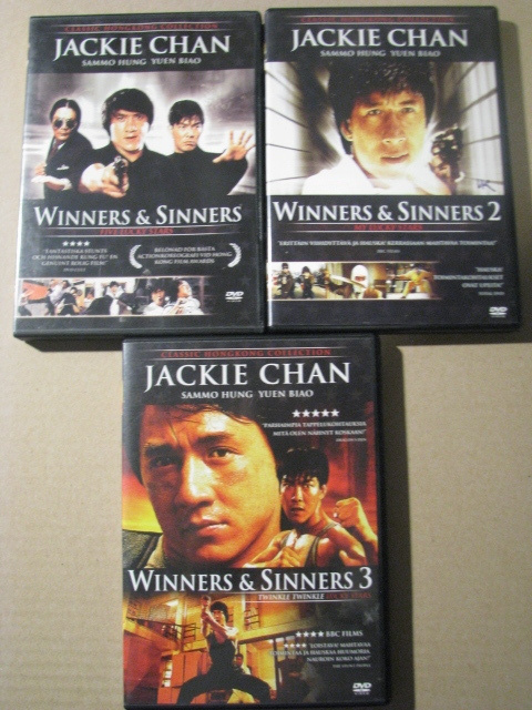 WINNERS & SINNERS TRILOGIA 1 - 3 ( Jackie Chan )