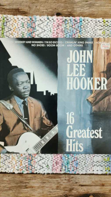 JOHN LEE HOOKER - 16 GREATEST HITS LP