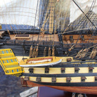 Pienoismalli HMS Victory purjelaiva sotalaiva UK Royal Navy - pikkukuva 4