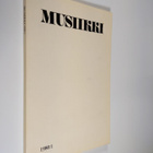 Musiikki 1/1980 : Suomen Musiikkitieteellisen Seuran julk... - pikkukuva 1