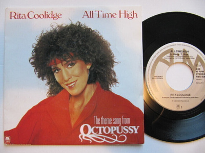 Rita Coolidge All Time High 7" sinkku James Bond 007