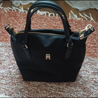 Tommy Hilfiger POPPY SMAIL TOTE-Olkalaukku musta - pikkukuva 3