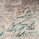 Current 93. Levyn liite.David Tibet signeeraus. - pikkukuva 2