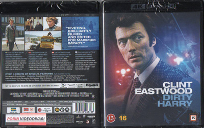 Likainen Harry (17 820) UUSI -FI- 4K HD clint eastwood 1971
