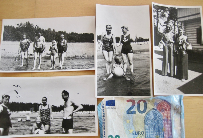 4 VANHAA Valokuvaa Terijoki 1938 KIVAT Uimapuvut ym