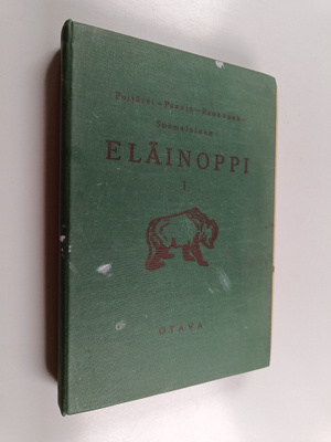 Leo Lehtonen : Eläinoppi 1 : oppikouluja varten