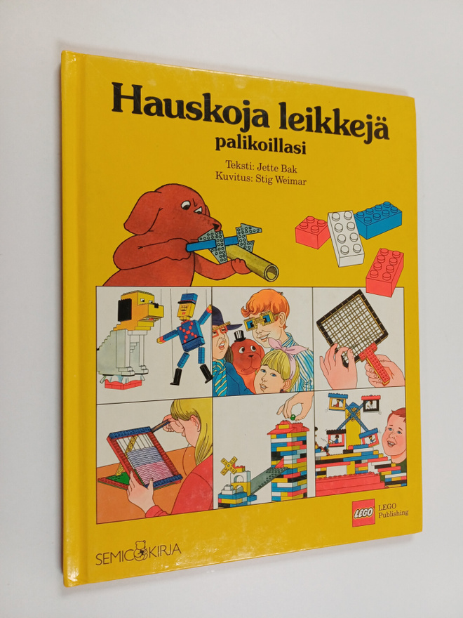 Jette Bak : Hauskoja leikkejä palikoilla