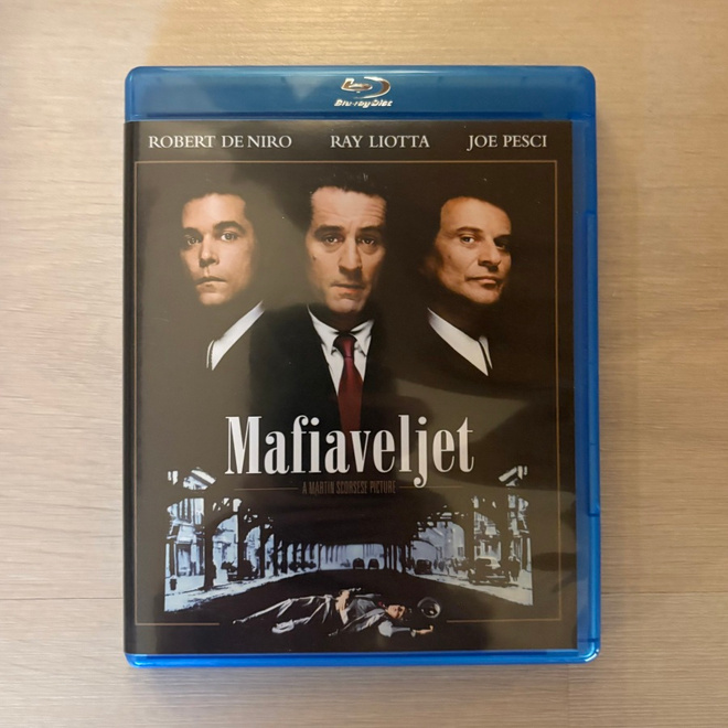 Mafiaveljet / Goodfellas Blu-ray (Suomi-kansi)
