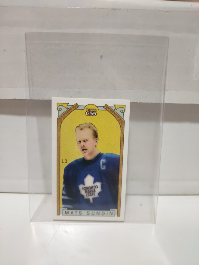 2003-04 Topps C55 Minis O' Canada Back #13 Mats Sundin