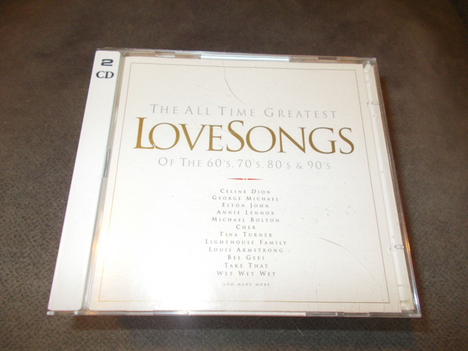 2-CD LOVE SONGS 60-70-80-90