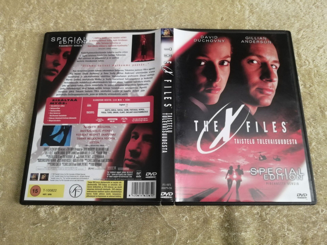 THE X FILES - TAISTELU TULEVAISUUDESTA DVD