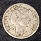USA Barber dime 1911 - pikkukuva 1