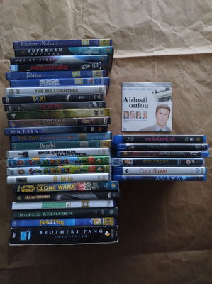 31 JULKAISUA: 7 BLU-RAYTA JA 24 DVD:TÄ