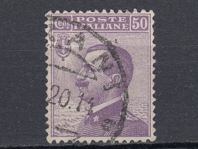 Italia 1908 Mi 92 King Vittorio Emanuele III