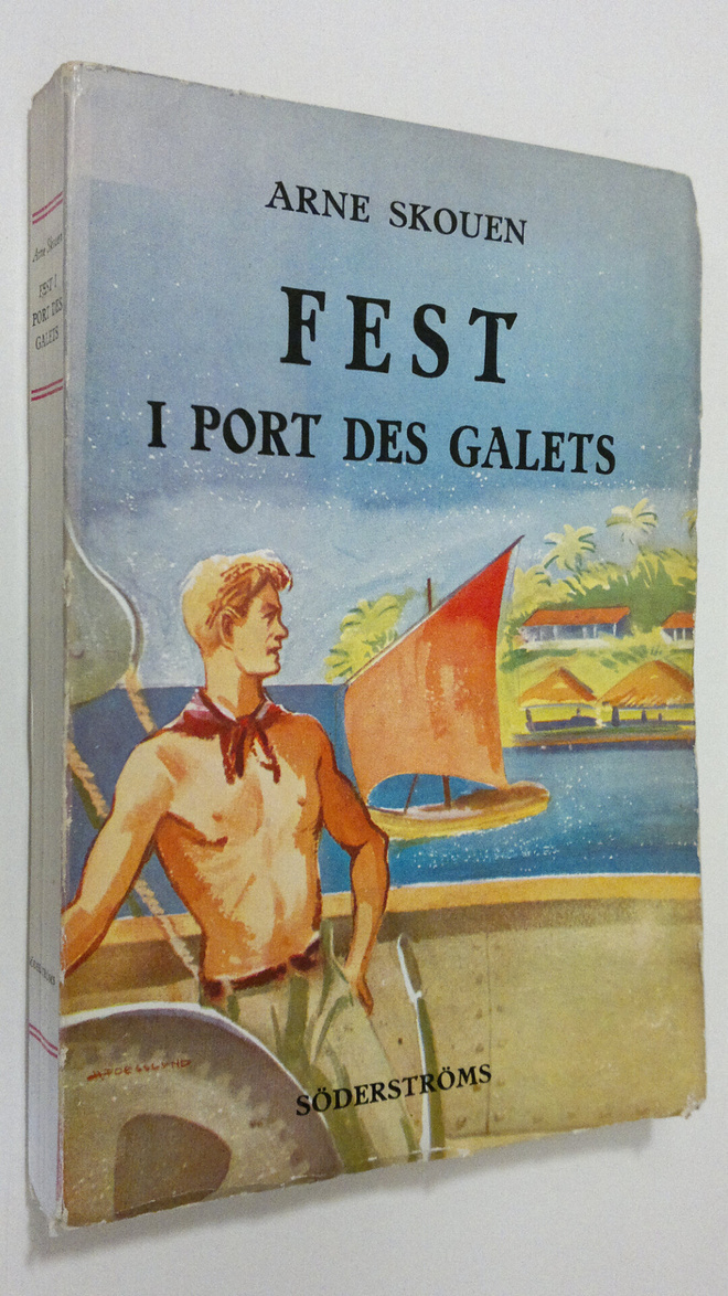 Arne Skouen : Fest i port des galets (lukematon)