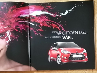 2012 Citroen DS3 esite - suom - 40 sivua