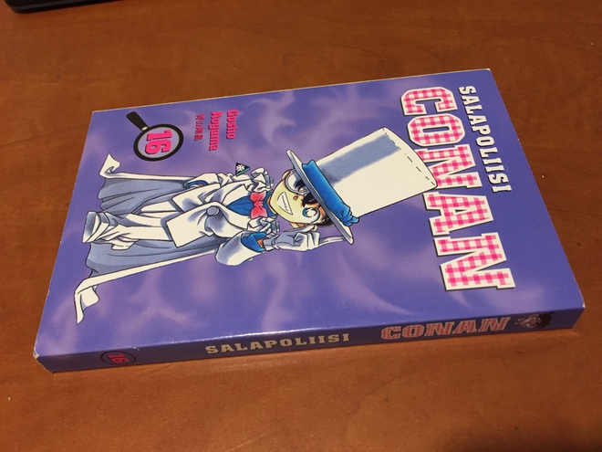 AOYAMA SALAPOLIISI CONAN 16 HYVÄ