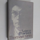 Hannu Mäkelä ym. : Testamentti : mietteitä - pikkukuva 1