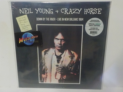 NEIL YOUNG & CRAZY HORSE - DOWN BY THE RIVER... M-/M- LP