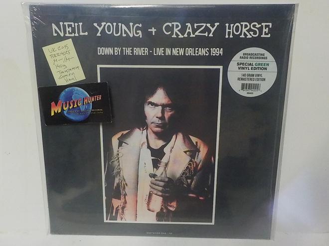 NEIL YOUNG & CRAZY HORSE - DOWN BY THE RIVER... M-/M- LP