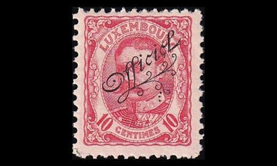 Luxemburg 81 ** Virkamerkki 10 C (1908)