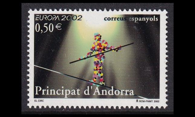 Andorra Sp 290 ** Europa sirkus (2002)