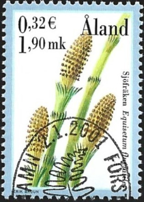 Åland 2001  Itiökasveja  3,50 mk EP alareuna LOISTO LaPe 189