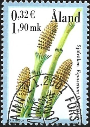 Åland 2001  Itiökasveja  3,50 mk EP alareuna LOISTO LaPe 189