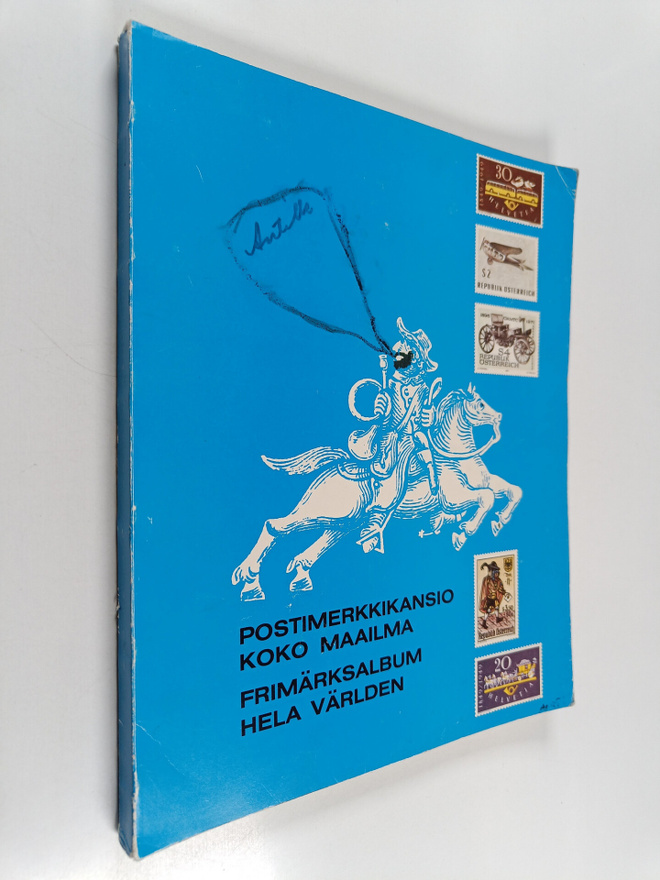 Postimerkkikansio - koko maailma = Frimärksalbum - hela v...