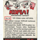 Purkkakuva Hellas KOPLA n:o 110 1971TIPI OSAA AJAA VETURIA - pikkukuva 2