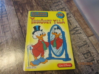 Aku Ankan taskukirja 210 - Ykköset yllä 1.p