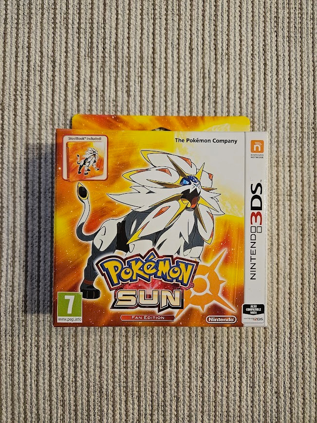 Pokémon Sun Fan Edition (3DS) (uusi)