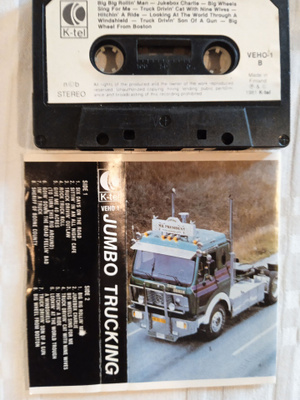 C- KASETTI: JUMBO TRUCKING K- TEL VEHO-1
