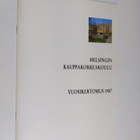Helsingin kauppakorkeakoulu - vuosikertomus 1987 - pikkukuva 1